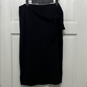NWT J. Jill Wherever Collection Side Bow Tie Midi Skirt - Size Small